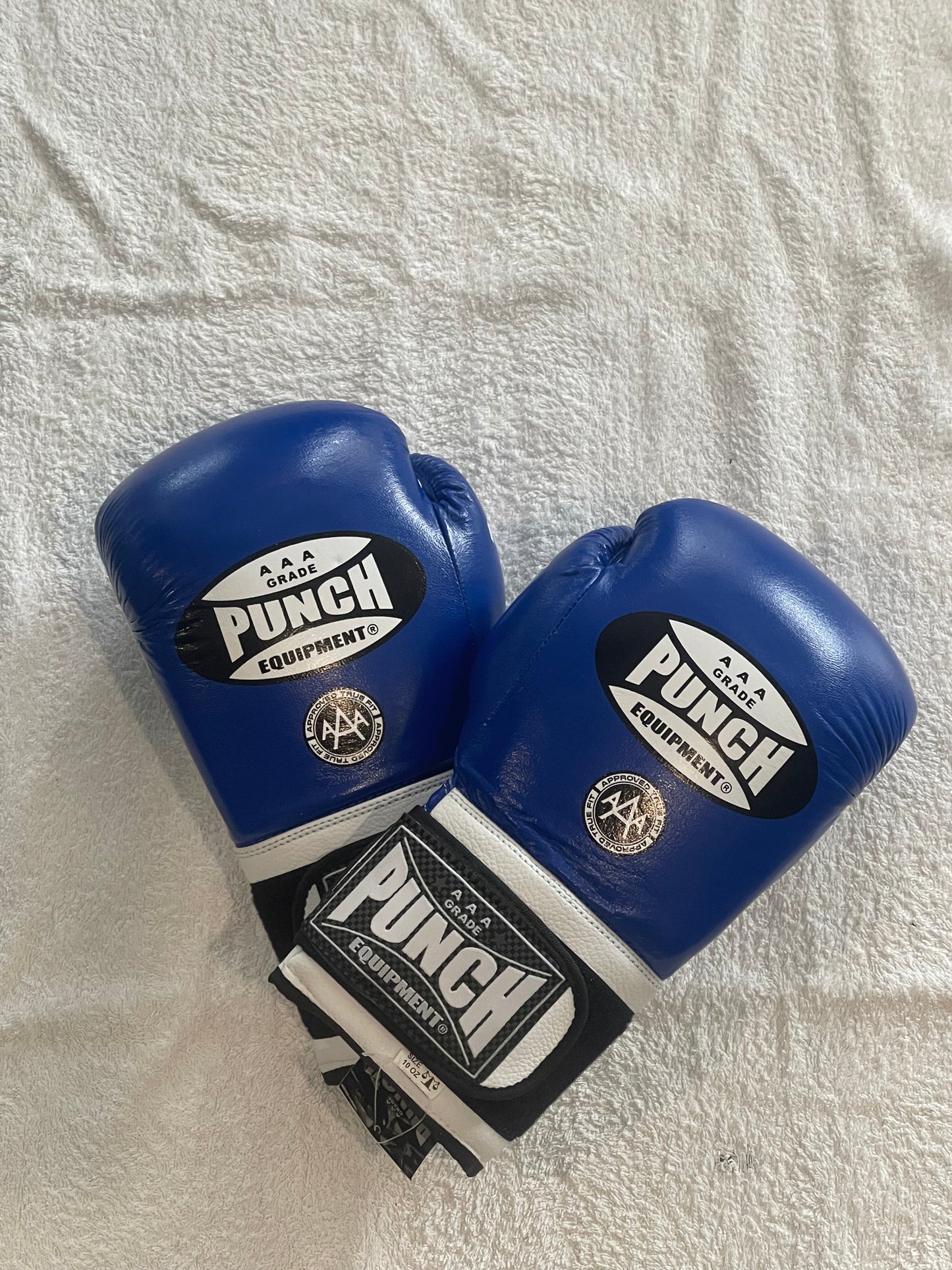 Blue Punch Gloves 10 oz