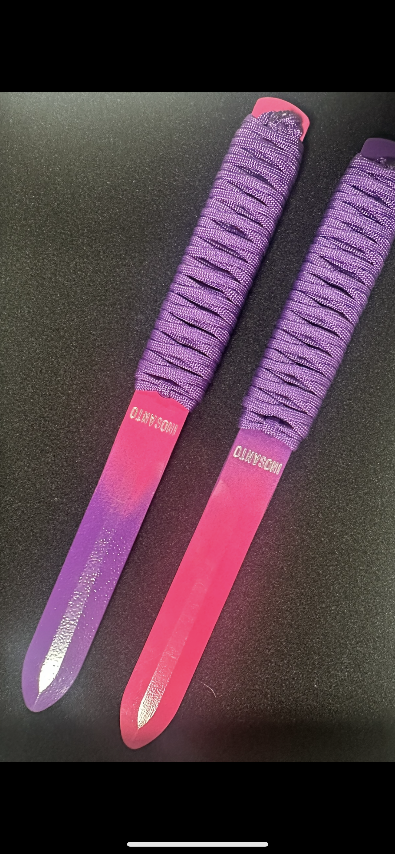 Dipped Aluminium Training Dagger - No. 4 Large