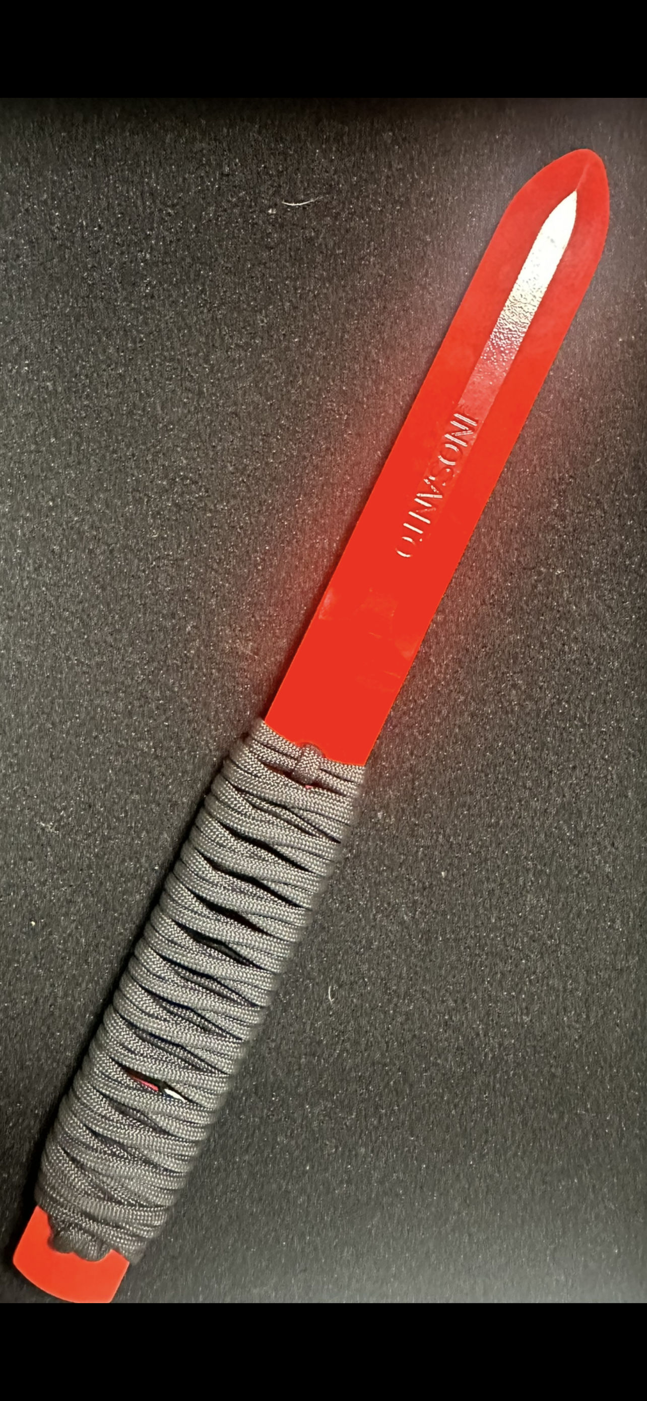 Dipped Aluminium Training Dagger - No. 4 Large